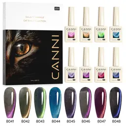 CANNI HEMA FREE  szett 8x9ml - No.06 - Starry Sky Miracle Collection