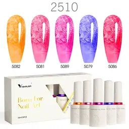 Venalisa 5 db-os UV/LED Gél lakk szett - 5x10 ml - V2510