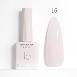 CANNI HEMA FREE Quick Builder Gel - 9 ml - X16 Milky Pink