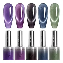 Venalisa 5 db-os UV/LED Cat Eye gél lakk szett - 5x10 ml - GC10