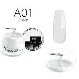 Venalisa Jelly Gel - új formula - 50 ml építőzselé - A01L Clear
