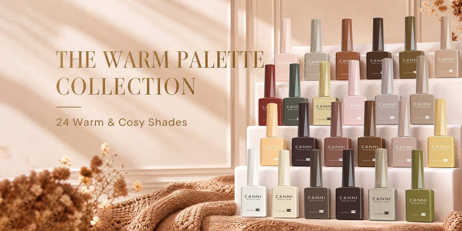CANNI Warm Palette - CC6 24 szin