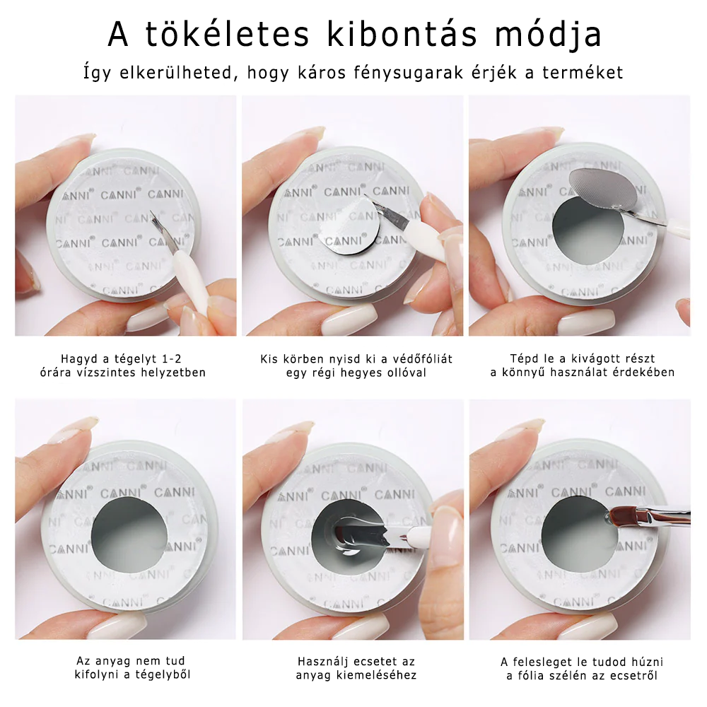 CANNI Rubber Modelling Gel 28g - Gyurmazselé