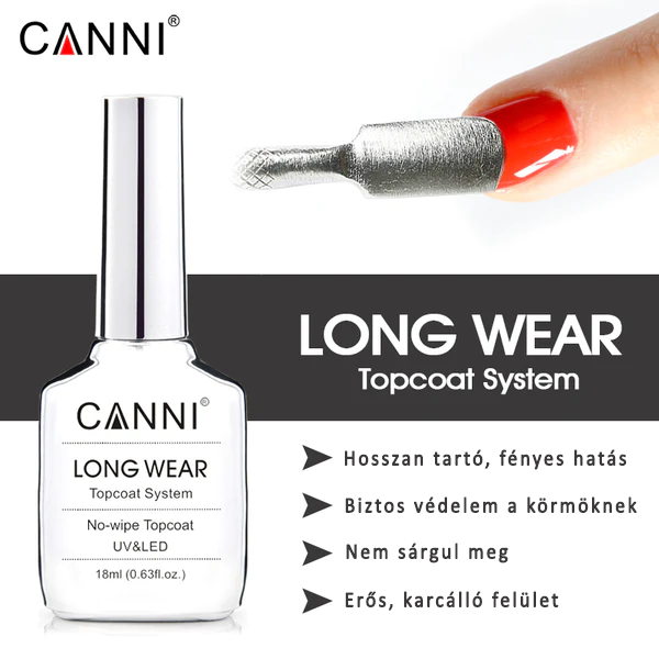 CANNI - Long Wear Diamond fényzselé 18 ml
