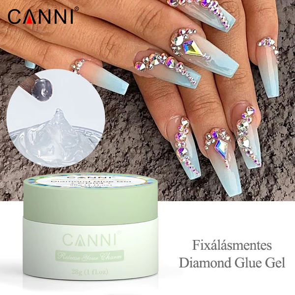 CANNI Fixálásmentes Glue Gel - kőragasztó - 28g