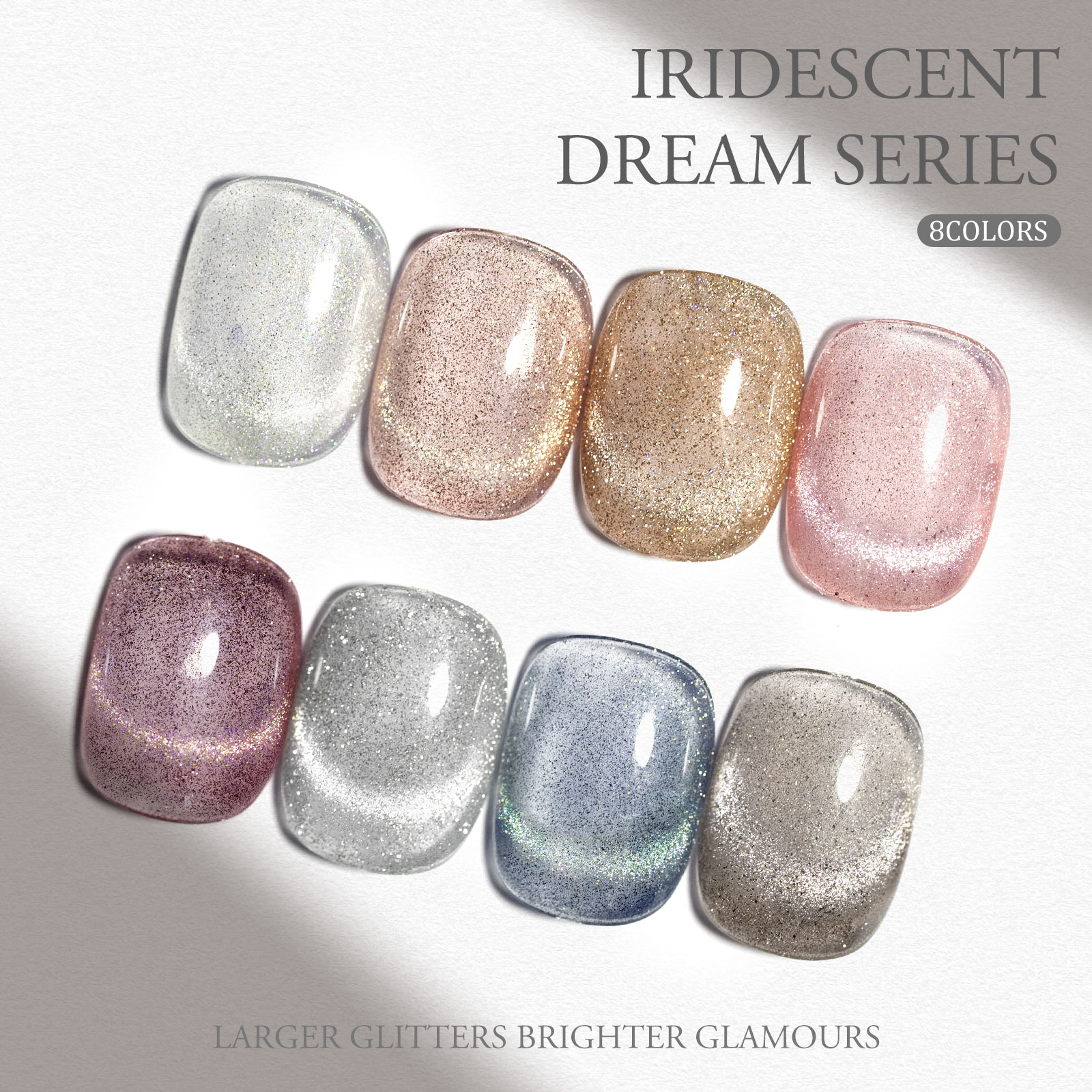 CANNI HEMA FREE  szett 8x9ml - No.03 - Iridescent Dream Collection
