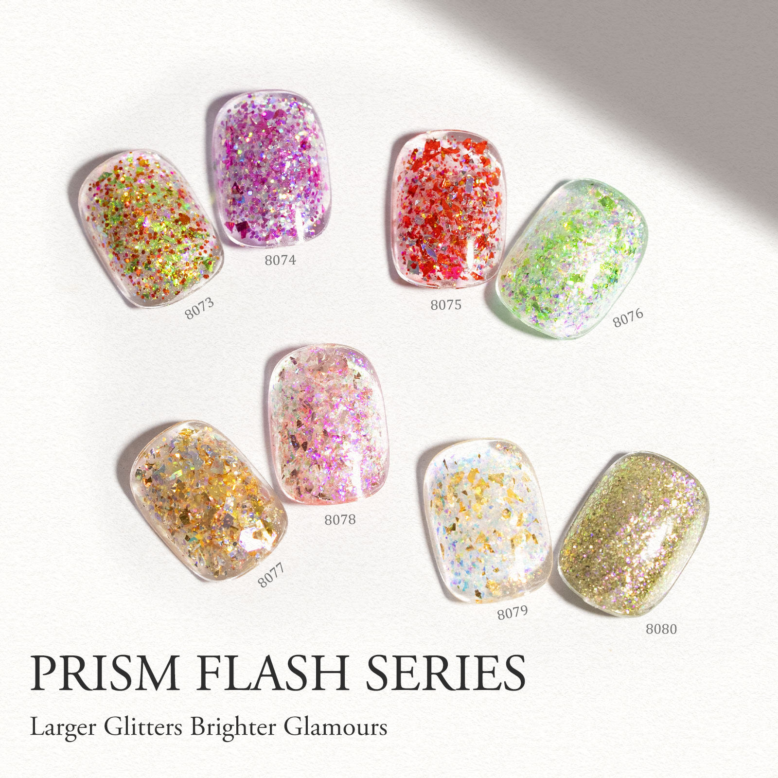 CANNI HEMA FREE  szett 8x9ml - No.10 - Prism Flash Collection