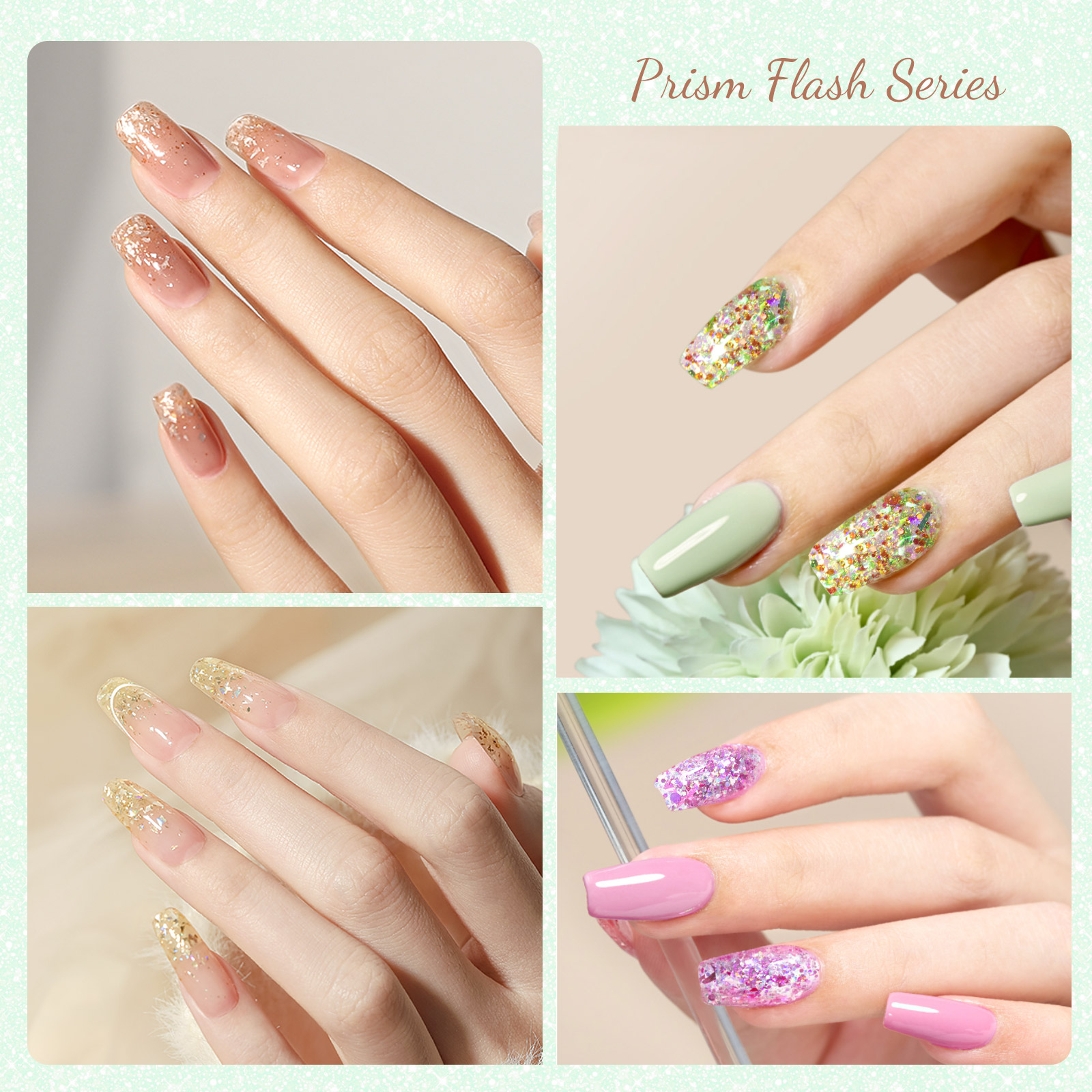 CANNI HEMA FREE  szett 8x9ml - No.10 - Prism Flash Collection