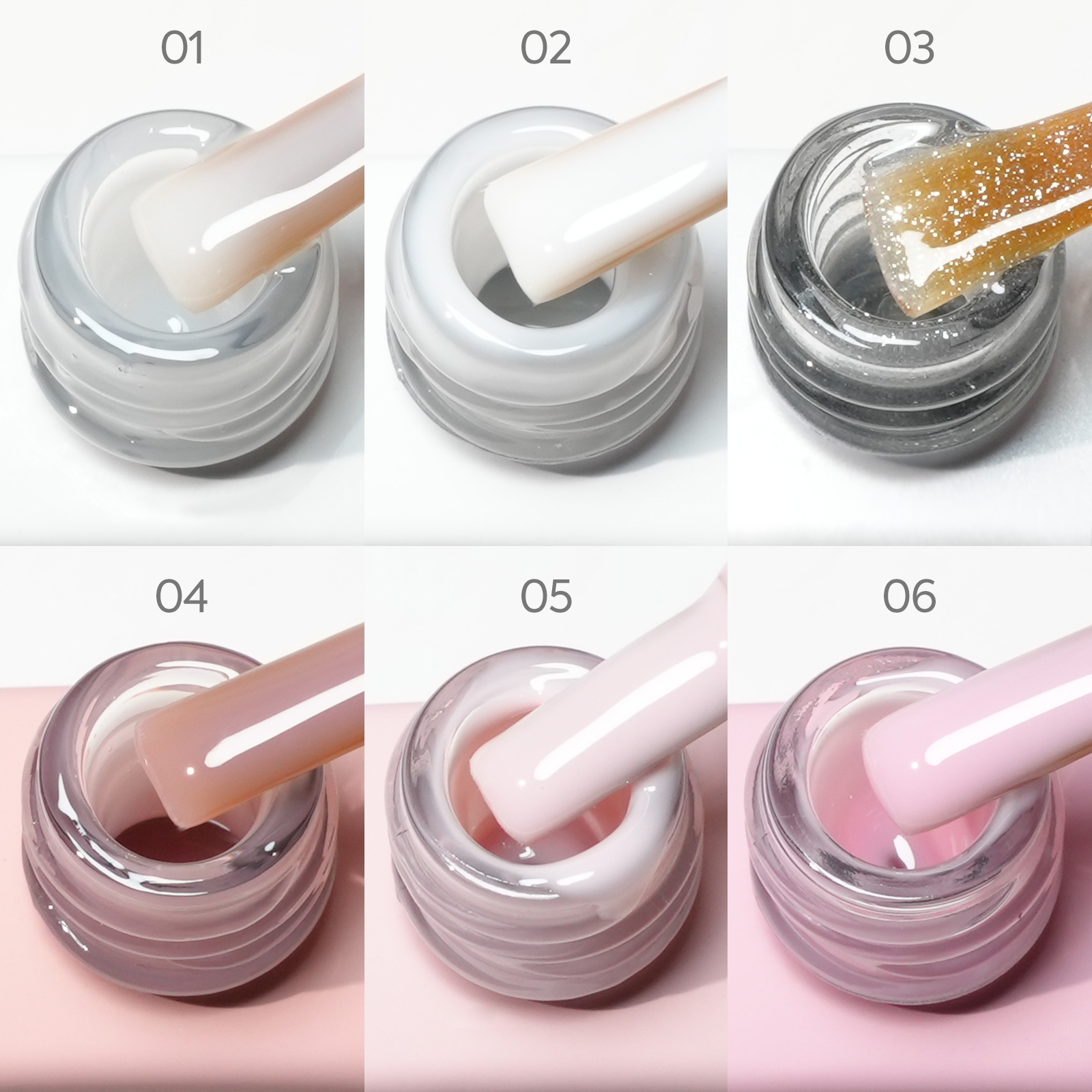 CANNI HEMA FREE Rubber Base Gel - 9 ml - X04 Natural