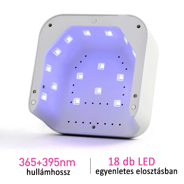 CANNI UV/LED Mini Műkörmös Lámpa - 18 LED