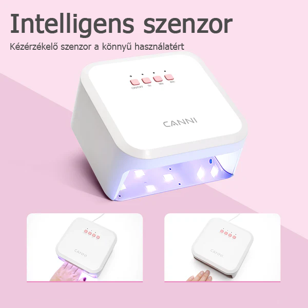 CANNI UV/LED Mini Műkörmös Lámpa - 18 LED