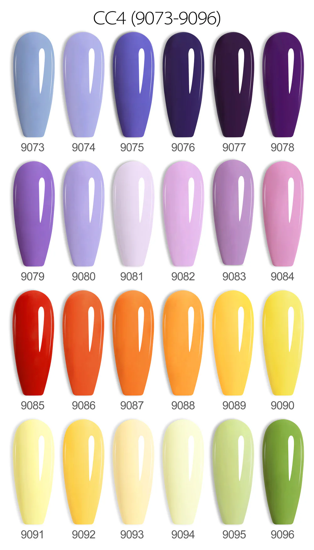 CANNI HEMA FREE UV/LED gél lakk szett (24db-os) No.CC4