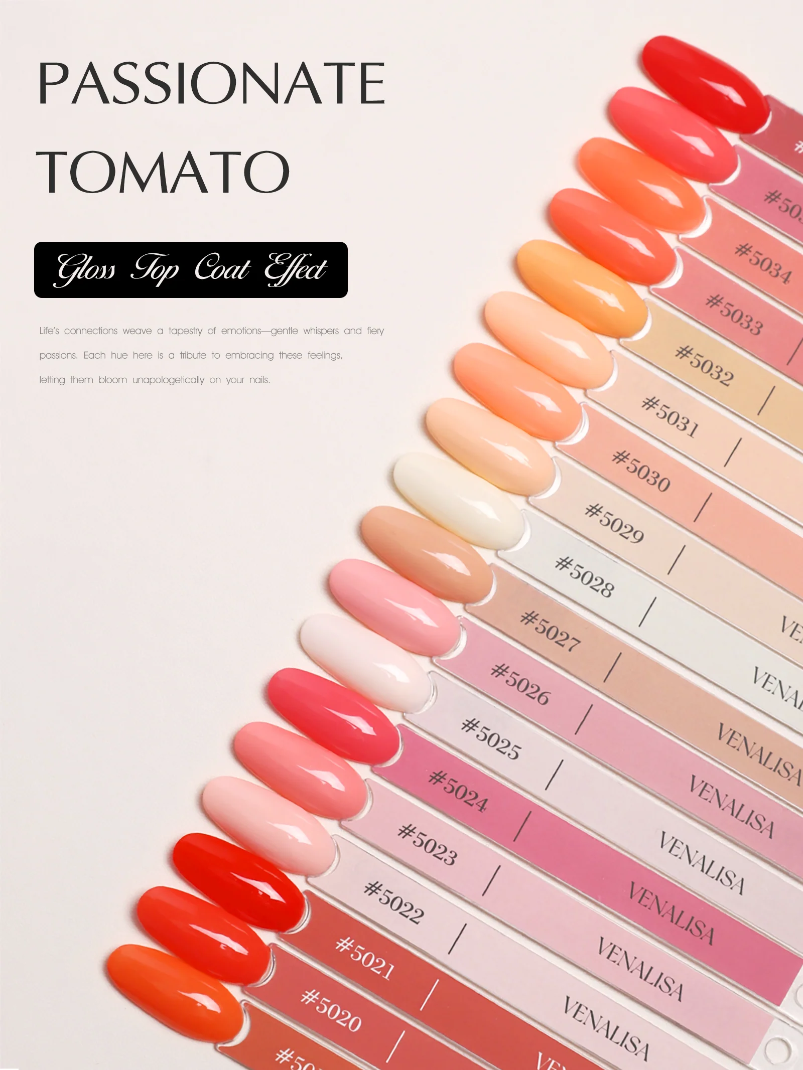Venalisa UV/LED Gél Lakk szett - V2 - Passionate Tomato - 18 db szín