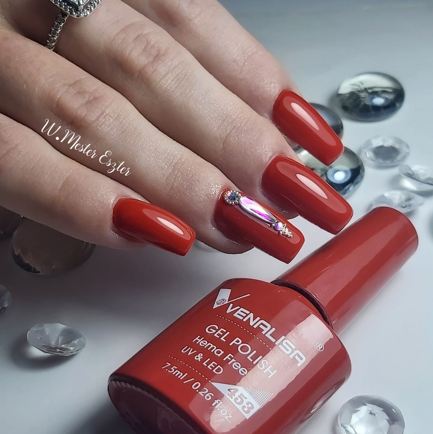 Venalisa UV/LED Gél Lakk 7.5 ml No.453 3