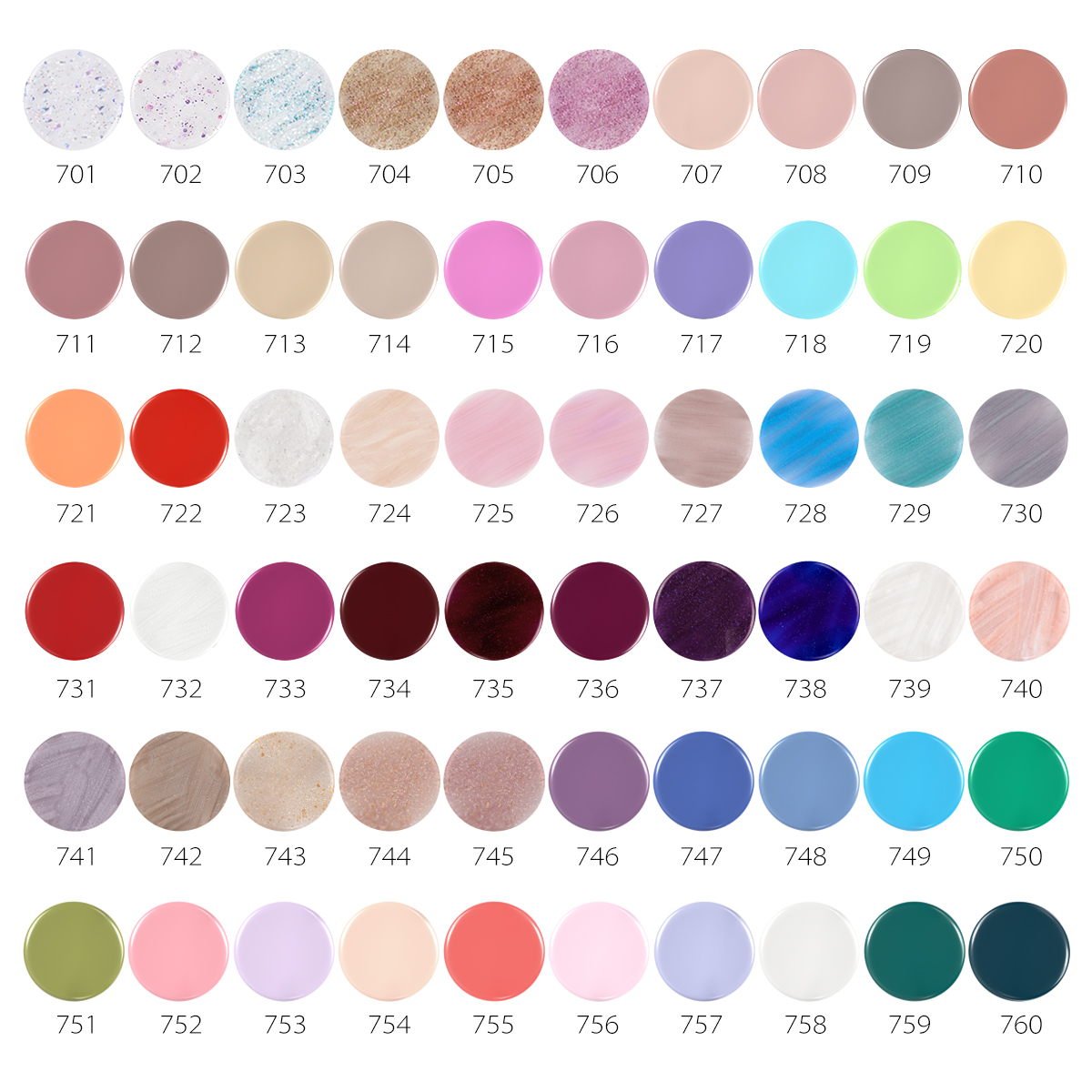 Venalisa VIP3 UV/LED Gél Lakk szett- Teljes szett - 60 db szín 5