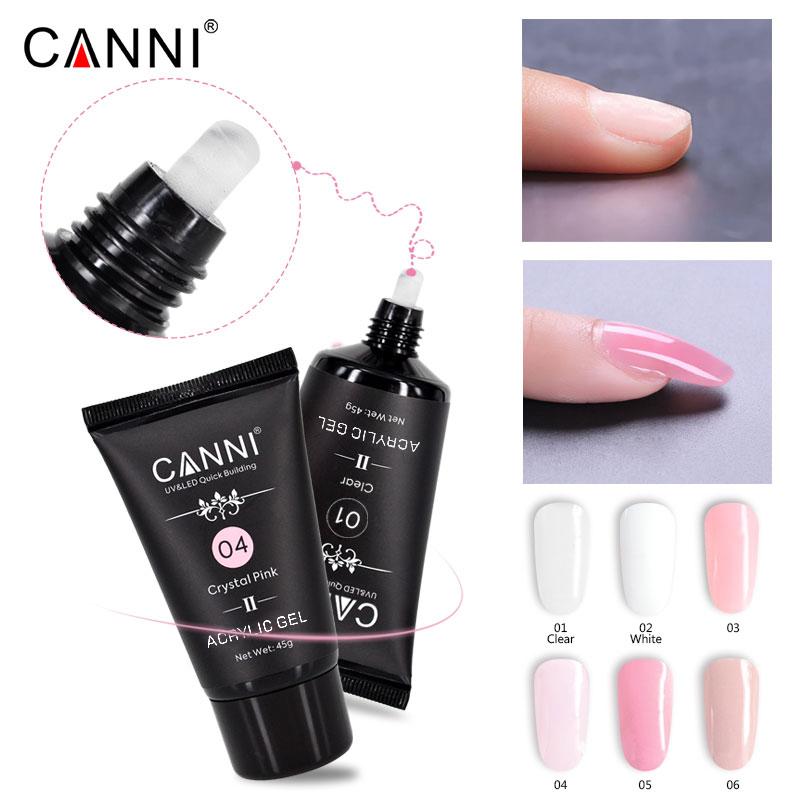 CANNI Akril Gél - HEMA FREE - 45g - No.01 Clear 2