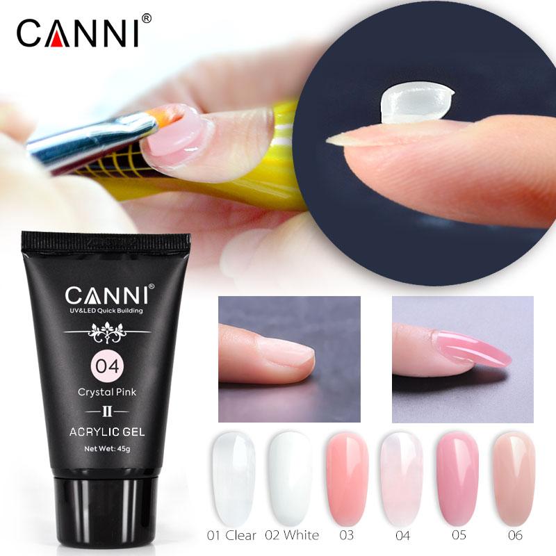 CANNI Akril Gél - HEMA FREE - 45g - No.04 Crystal Pink 5