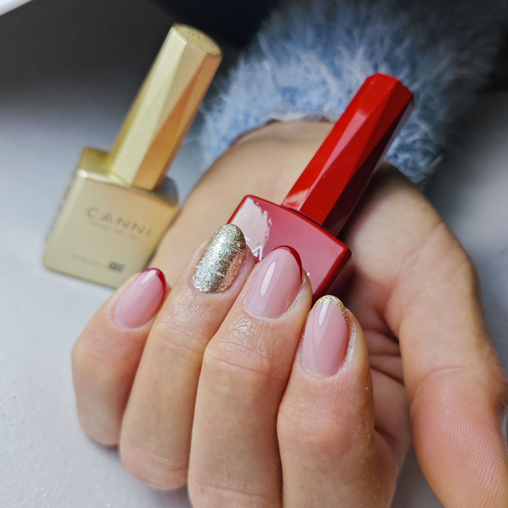 CANNI Akril Gél - HEMA FREE - 45g - No.12 Warm Cover 5