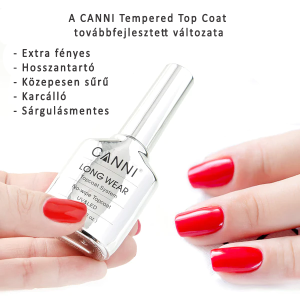 CANNI - Long Wear Diamond fényzselé 18 ml 5