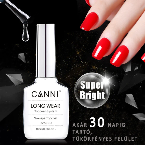 CANNI - Long Wear Diamond fényzselé 18 ml 6