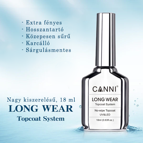 CANNI - Long Wear Diamond fényzselé 18 ml 8