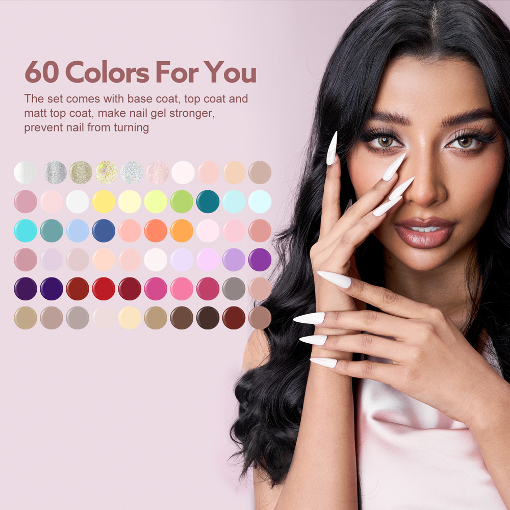 Venalisa VIP5 UV/LED Gél Lakk szett- Teljes szett - 60 db szín 5