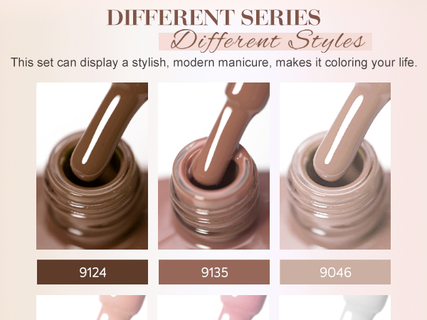 CANNI HEMA FREE UV/LED gél lakk szett 6x9ml - 2321 6