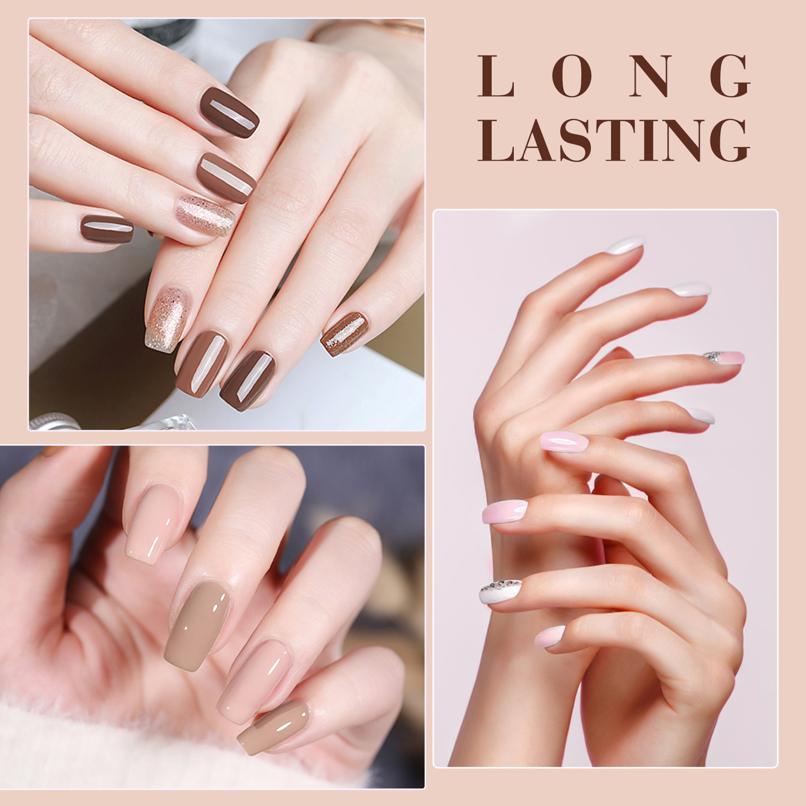 CANNI HEMA FREE UV/LED gél lakk szett 6x9ml - 2321 13