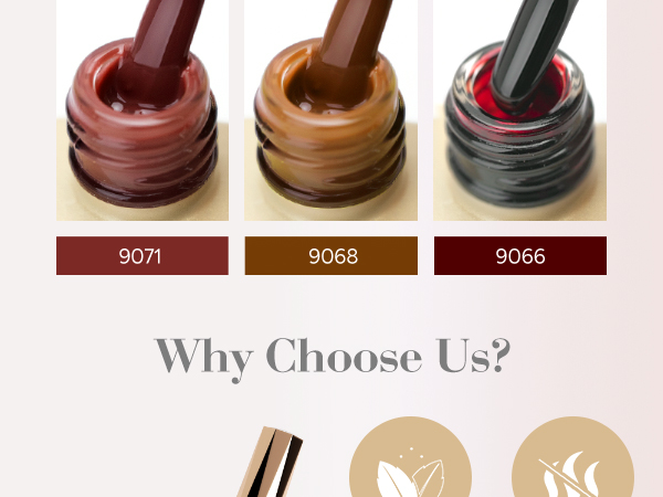 CANNI HEMA FREE UV/LED gél lakk szett 6x9ml - 2323 3