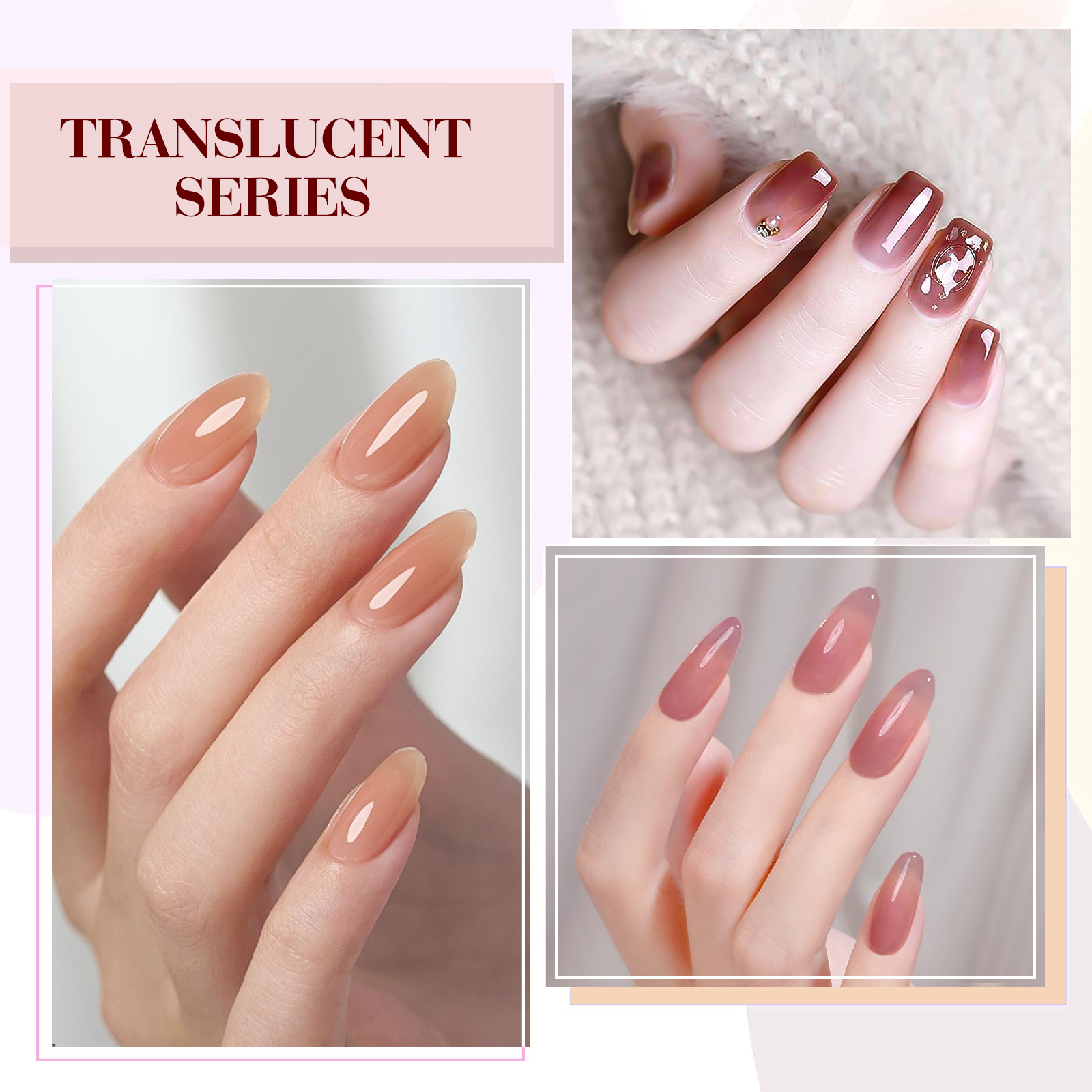 CANNI HEMA FREE UV/LED gél lakk szett 6x9ml - 2323 12