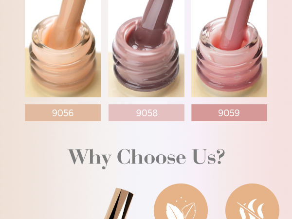 CANNI HEMA FREE UV/LED gél lakk szett 6x9ml - 2324 3