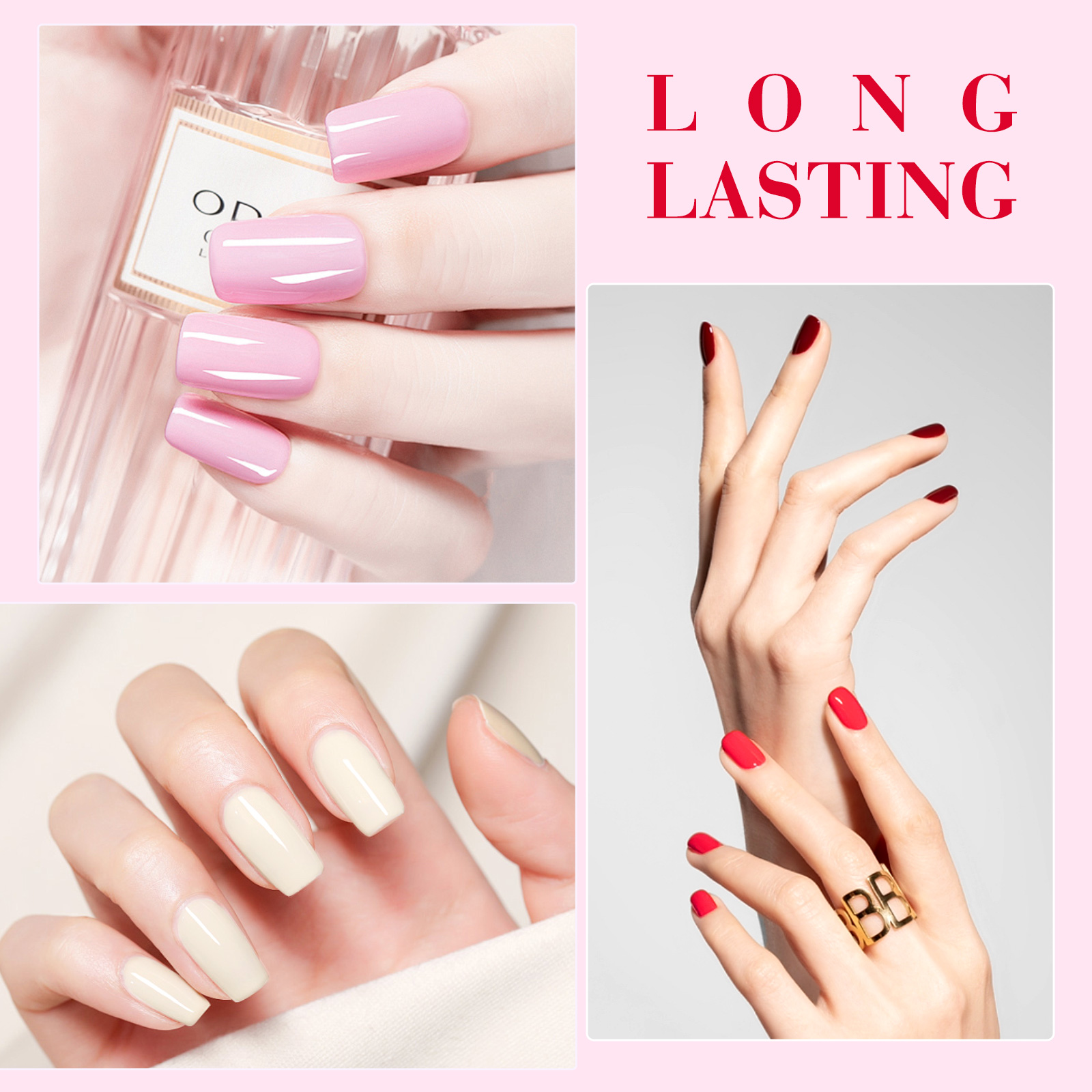 CANNI HEMA FREE UV/LED gél lakk szett 6x9ml - 2325 10