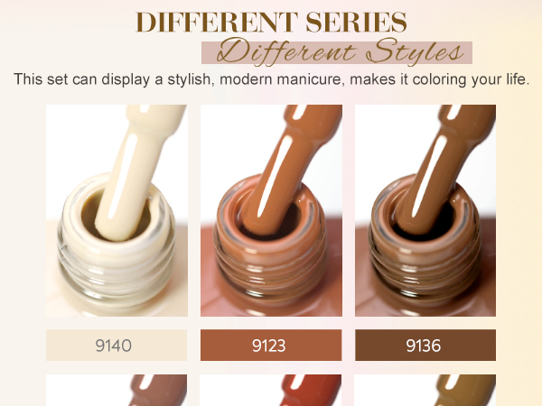 CANNI HEMA FREE UV/LED gél lakk szett 6x9ml - 2326 3