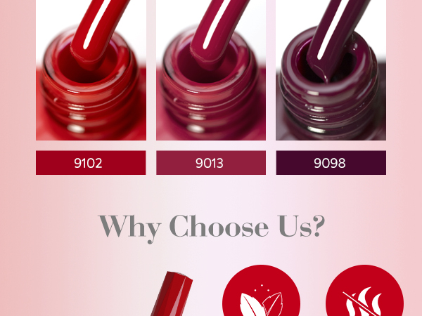 CANNI HEMA FREE UV/LED gél lakk szett 6x9ml - 2327 3