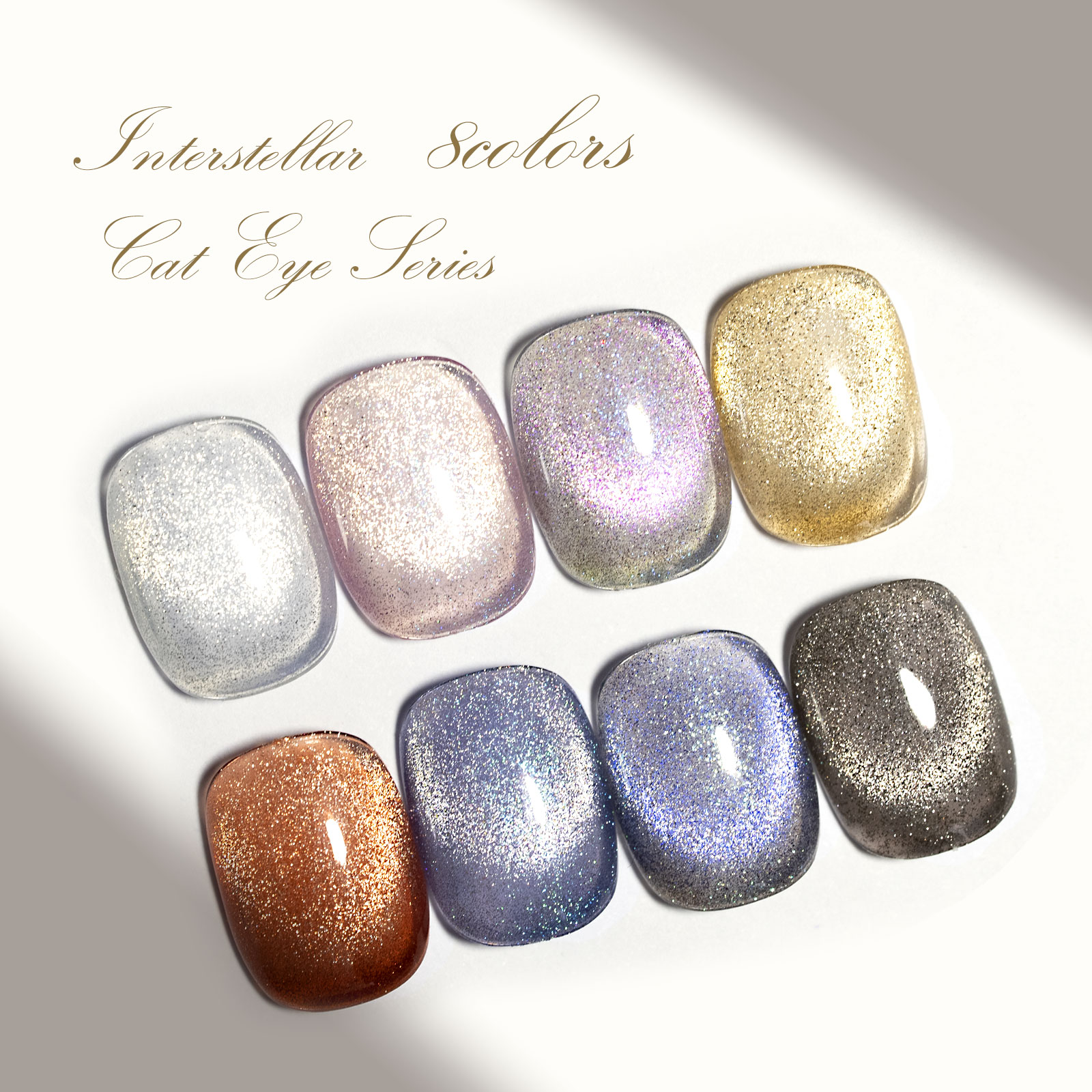 CANNI HEMA FREE  szett 8x9ml - No.05 - Interstellar Cat Eye Collection 4