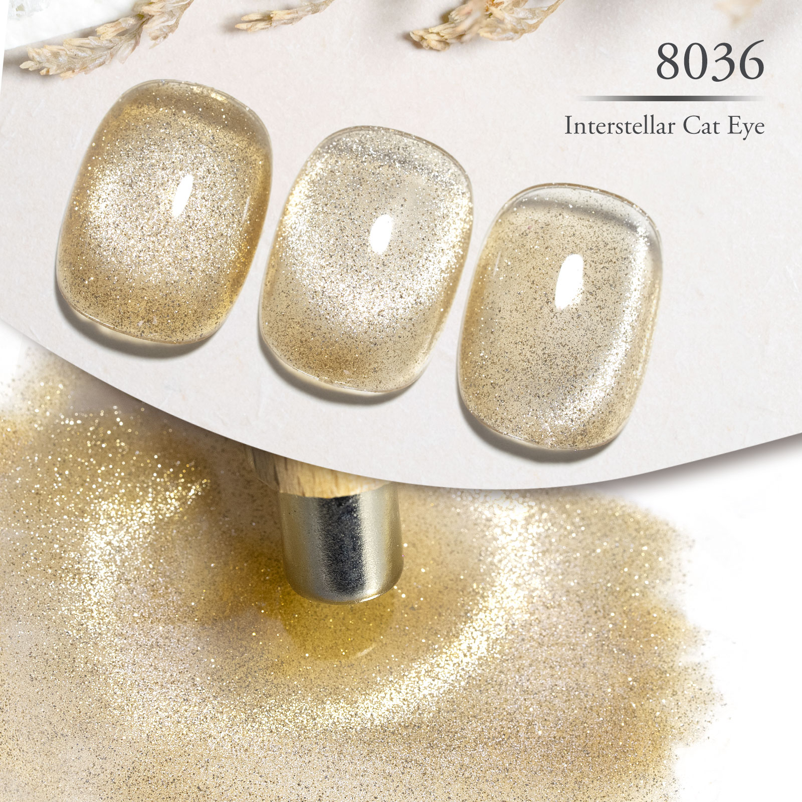 CANNI HEMA FREE  szett 8x9ml - No.05 - Interstellar Cat Eye Collection 5