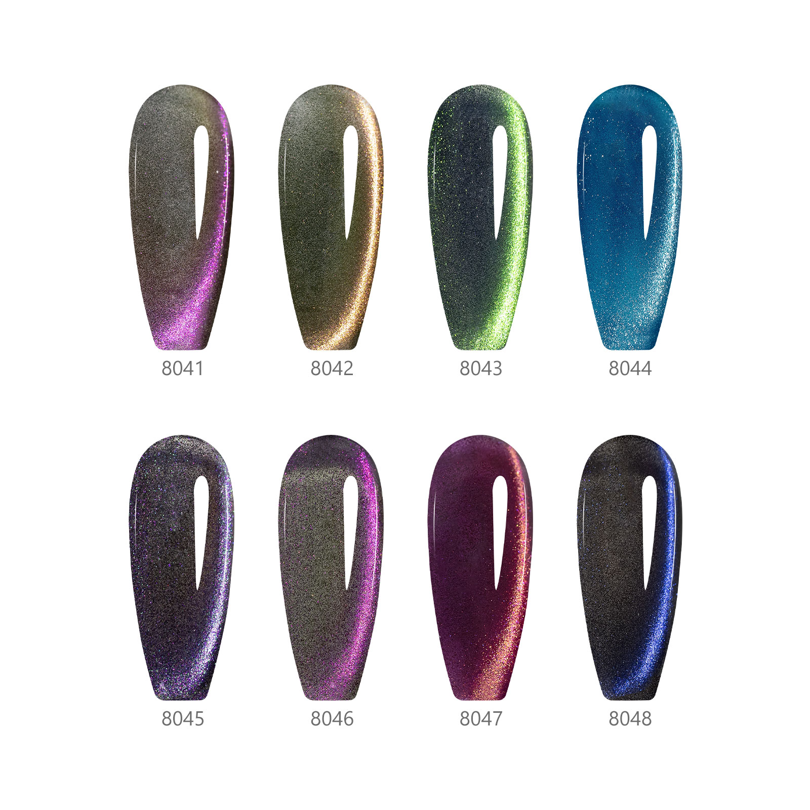 CANNI HEMA FREE  szett 8x9ml - No.06 - Starry Sky Miracle Collection 2