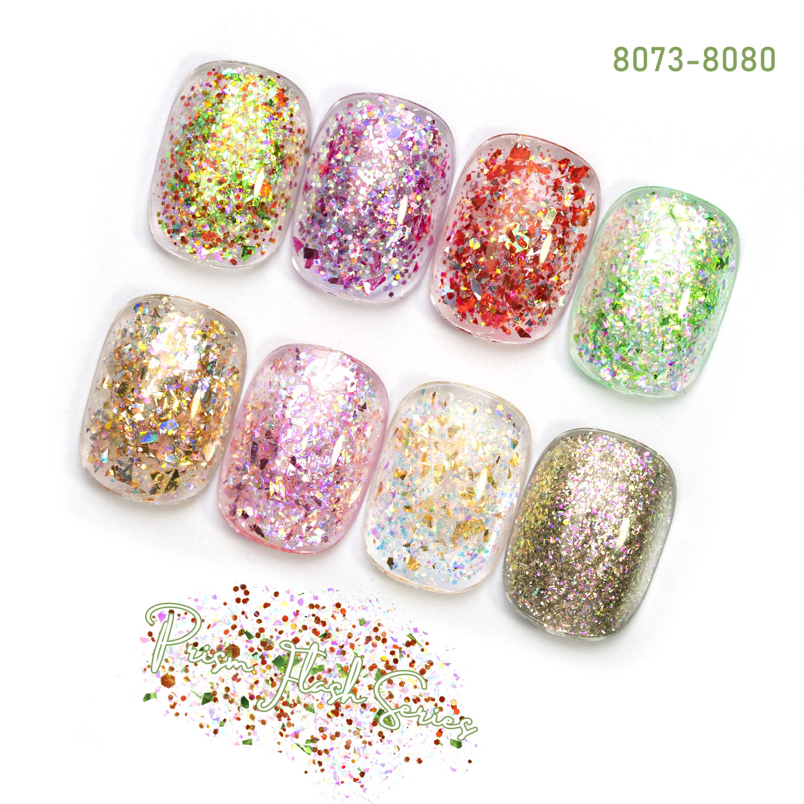 CANNI HEMA FREE  szett 8x9ml - No.10 - Prism Flash Collection 9