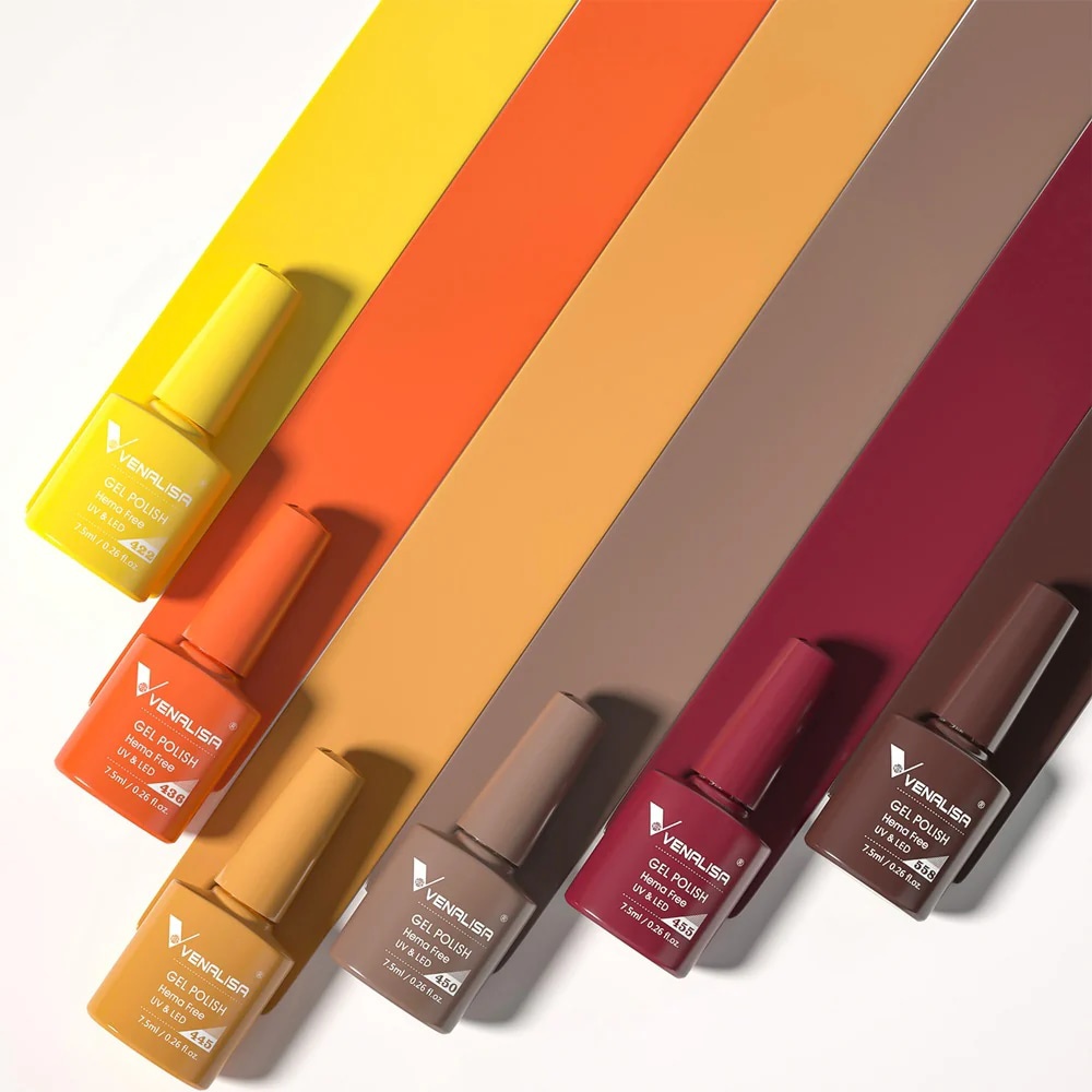 Venalisa 6 db-os UV/LED Gél lakk szett -  2233 5