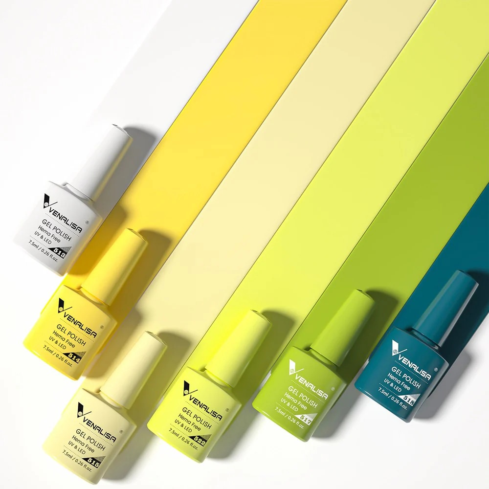 Venalisa 6 db-os UV/LED Gél lakk szett -  2221 - Hema Free 4