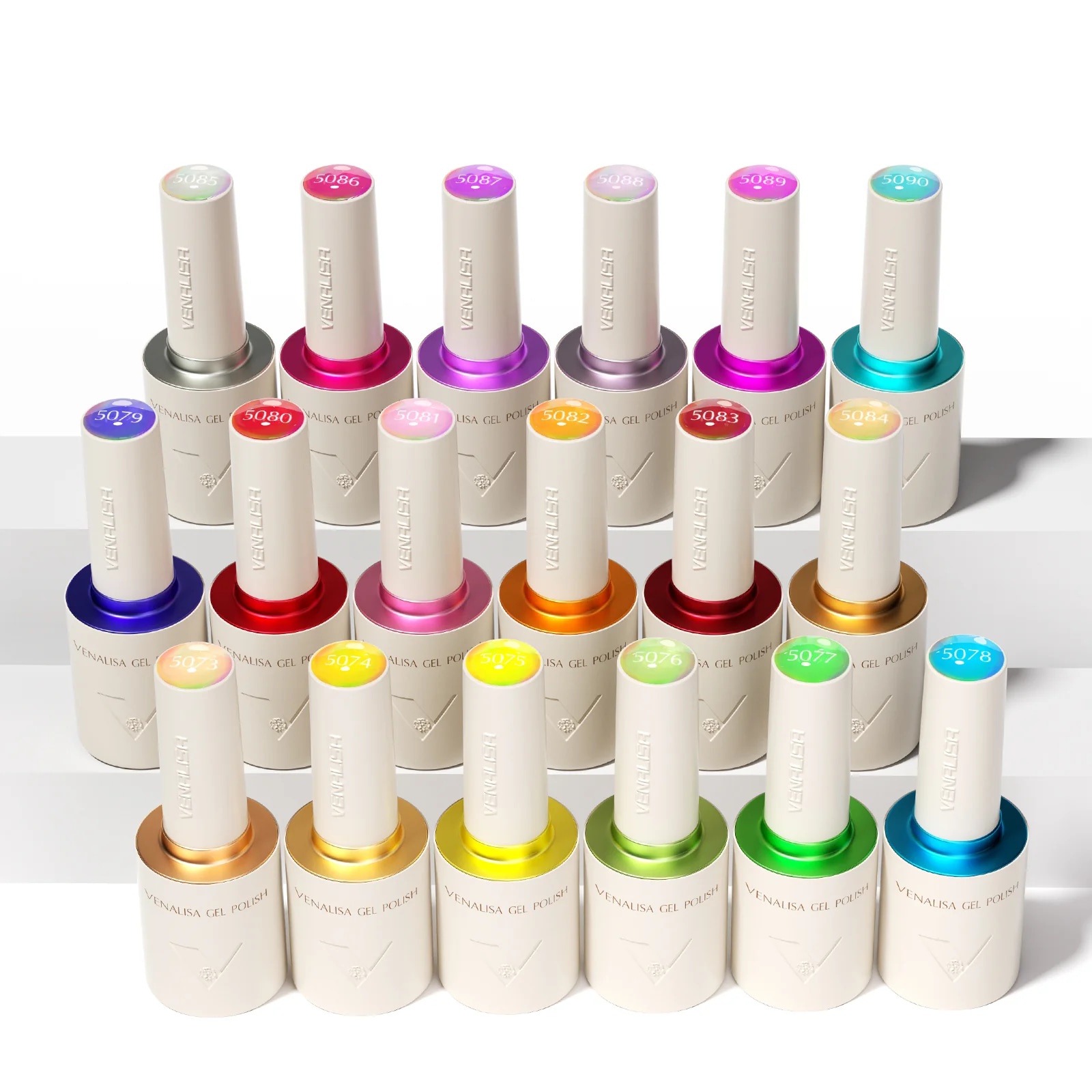 Venalisa UV/LED Gél Lakk szett - V5 - Orange Soda - 18 db szín 2