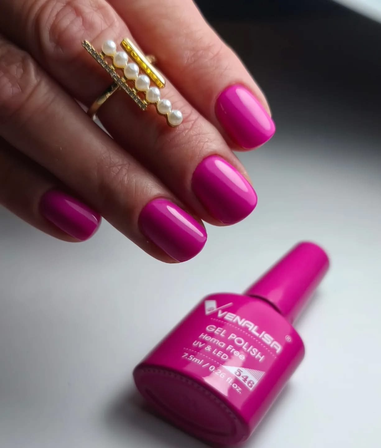 Venalisa UV/LED Gél Lakk 7.5 ml No.546 2