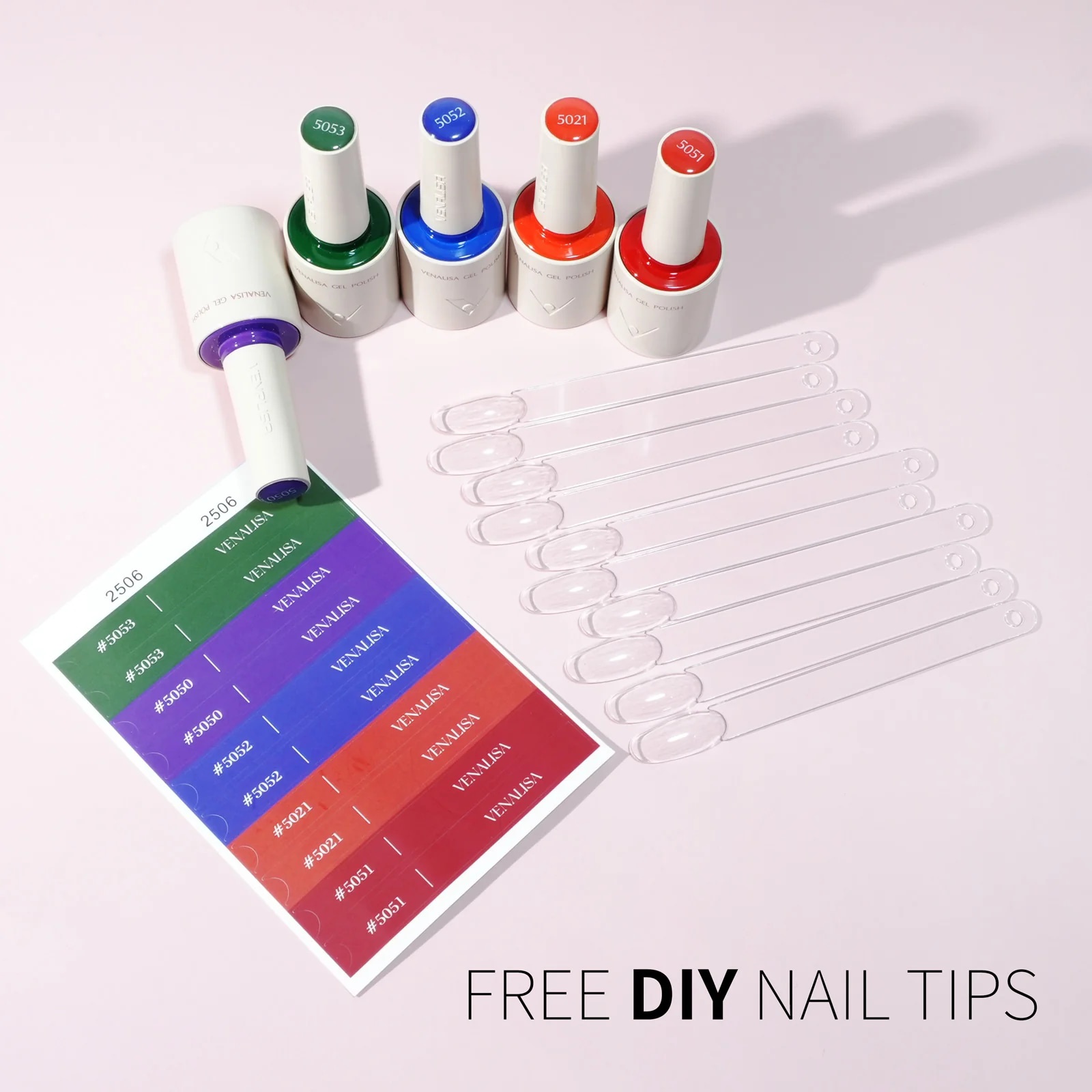 Venalisa 5 db-os UV/LED Gél lakk szett - 5x10 ml - V2506 2