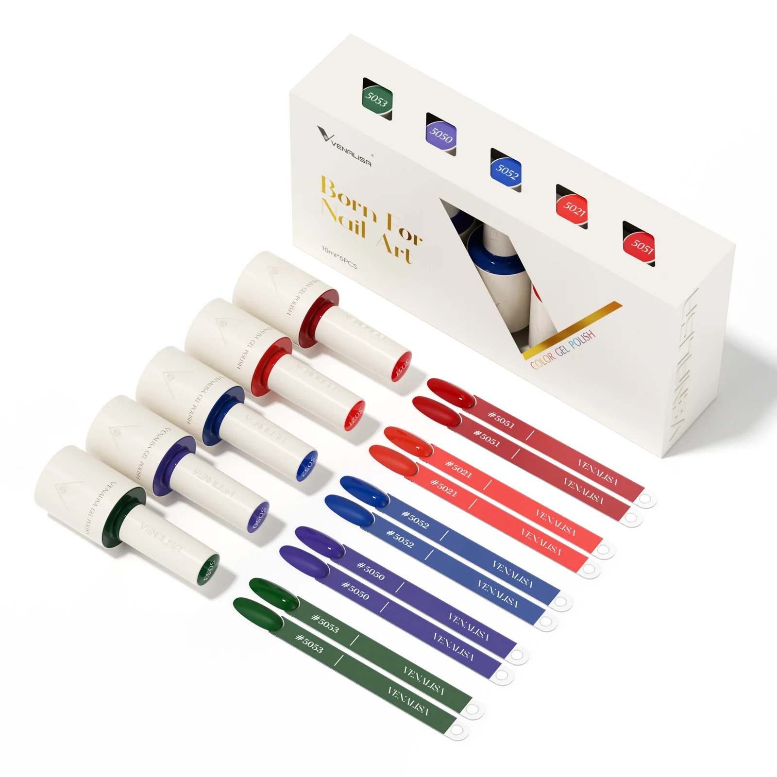 Venalisa 5 db-os UV/LED Gél lakk szett - 5x10 ml - V2506 3