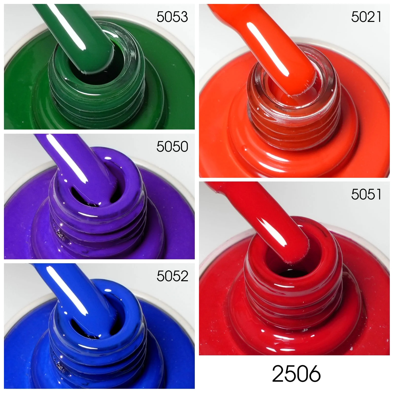 Venalisa 5 db-os UV/LED Gél lakk szett - 5x10 ml - V2506 4