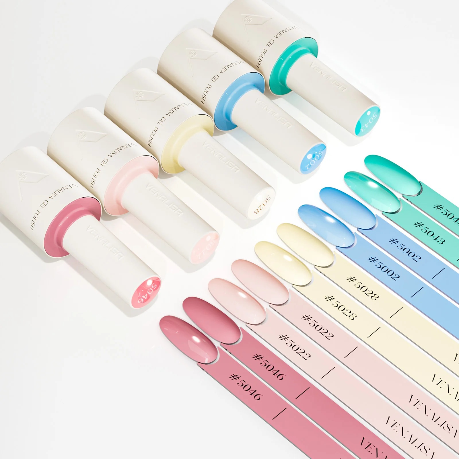 Venalisa 5 db-os UV/LED Gél lakk szett - 5x10 ml - V2503 4