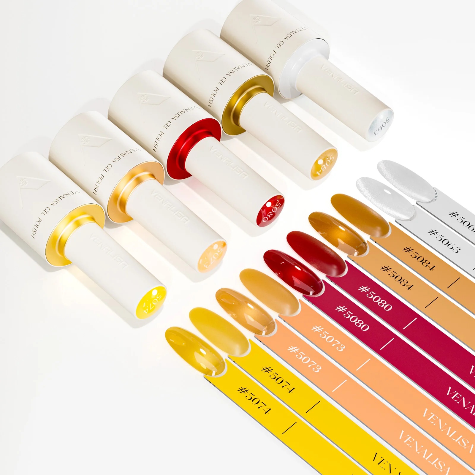 Venalisa 5 db-os UV/LED Gél lakk szett - 5x10 ml - V2509 3