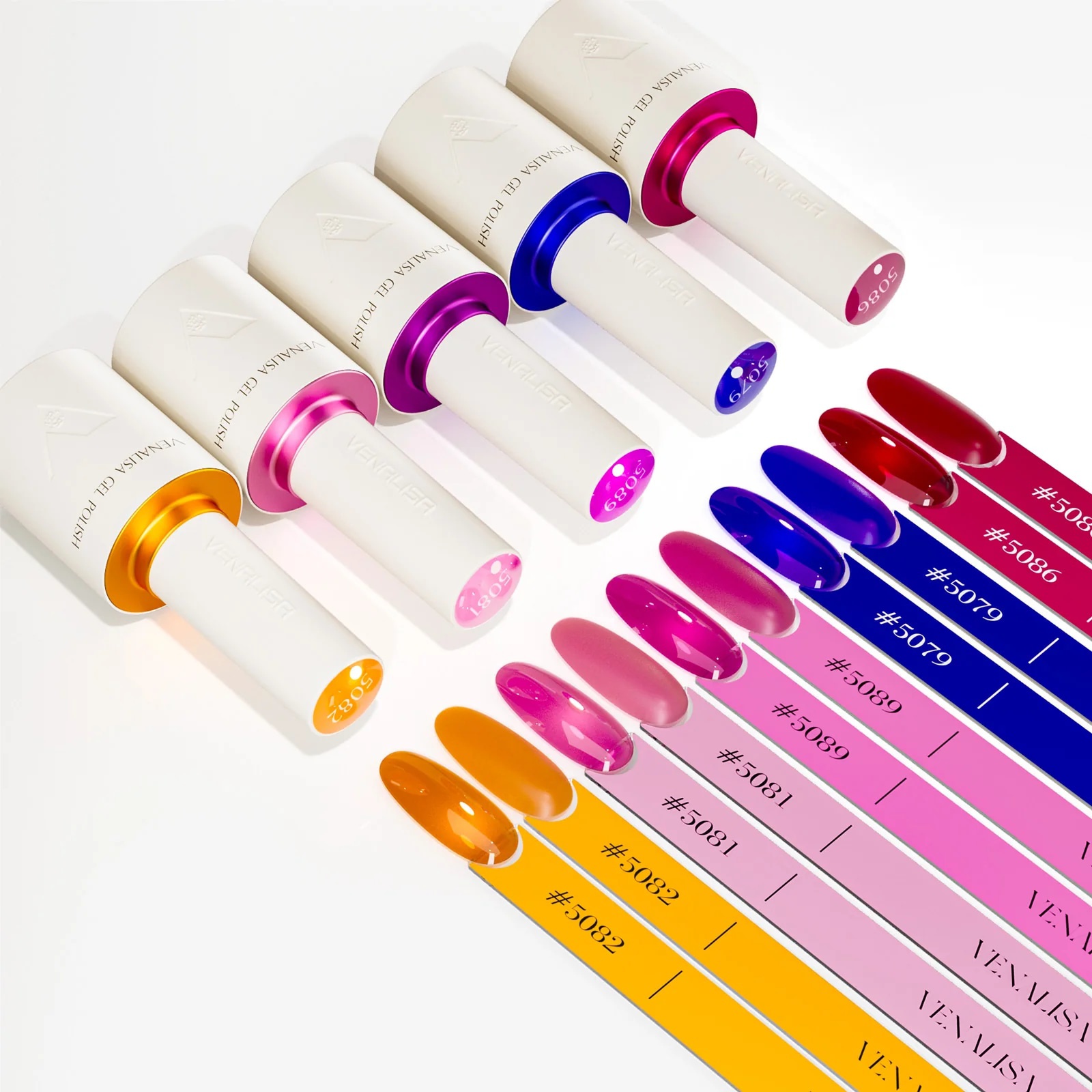 Venalisa 5 db-os UV/LED Gél lakk szett - 5x10 ml - V2510 3