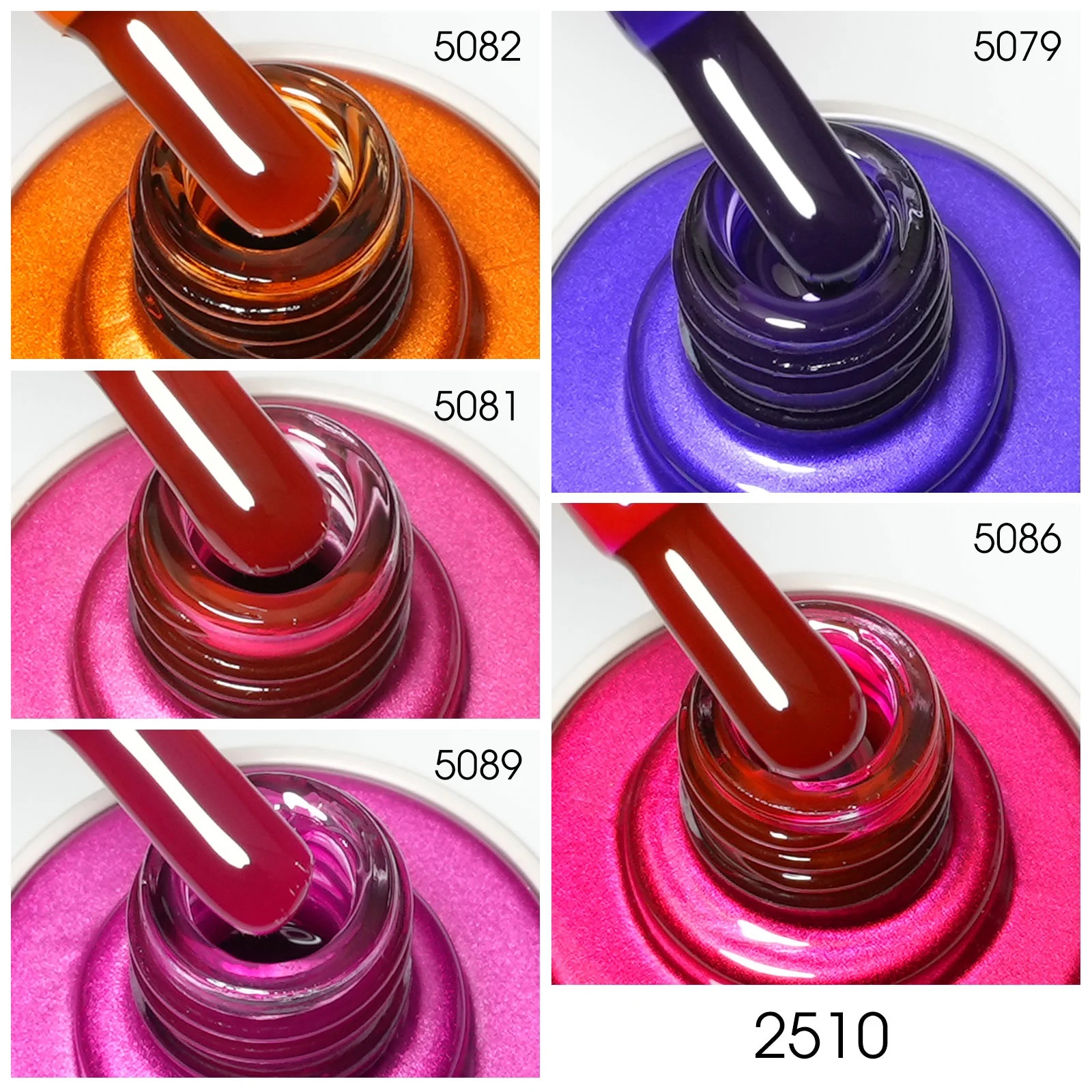 Venalisa 5 db-os UV/LED Gél lakk szett - 5x10 ml - V2510 4