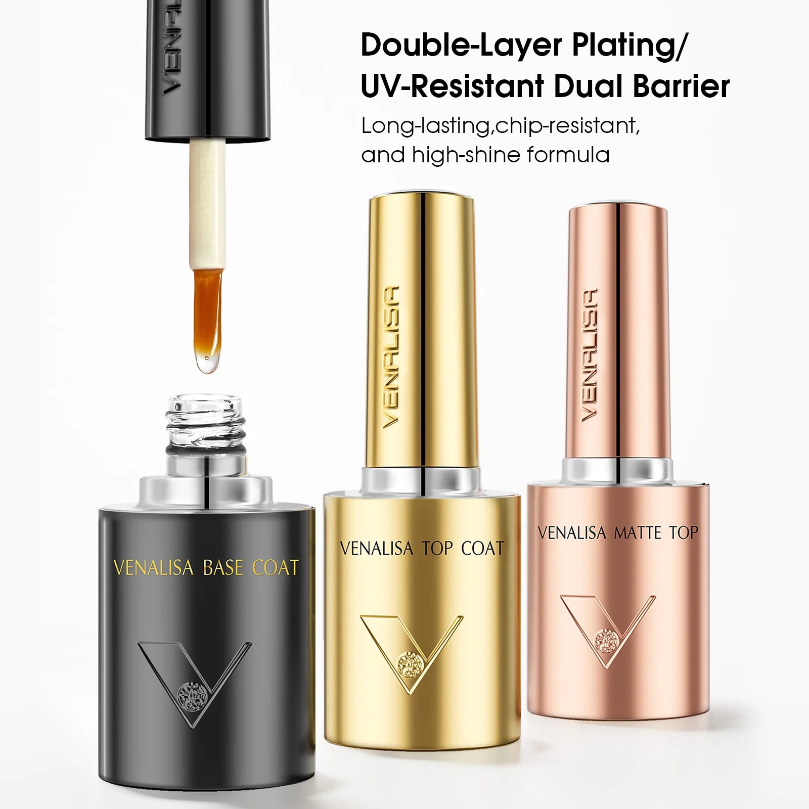 VENALISA - Diamond Top Coat 10 ml - fixálásmentes 3